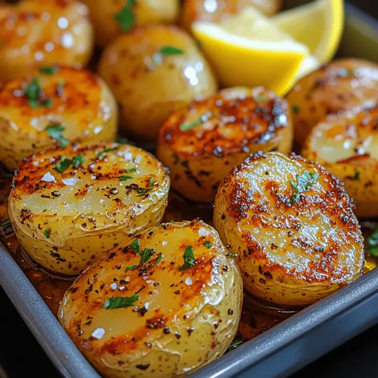 When it comes to side dishes that can elevate any meal, Crunchy Golden Delight Potatoes stand out as a crowd-pleaser. These little gems of flavor not only bring a satisfying crunch but also a delightful golden hue that beckons from the table. Perfect for family dinners, festive gatherings, or simply as a comforting treat, this recipe strikes the ideal balance between simplicity and flavor.