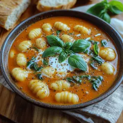 As the seasons change and the chill of winter settles in, there's a universal craving for comfort food—a warm, satisfying dish that wraps you in a cozy embrace. Comfort food transcends geographical boundaries and often evokes feelings of nostalgia, reminding us of home and cherished memories around the dinner table. One such dish that perfectly embodies the essence of comfort is the Cozy Creamy Tomato Gnocchi Soup. This rich and hearty meal is more than just a bowl of soup; it's a celebration of flavors and textures that can uplift your spirits during the colder months.