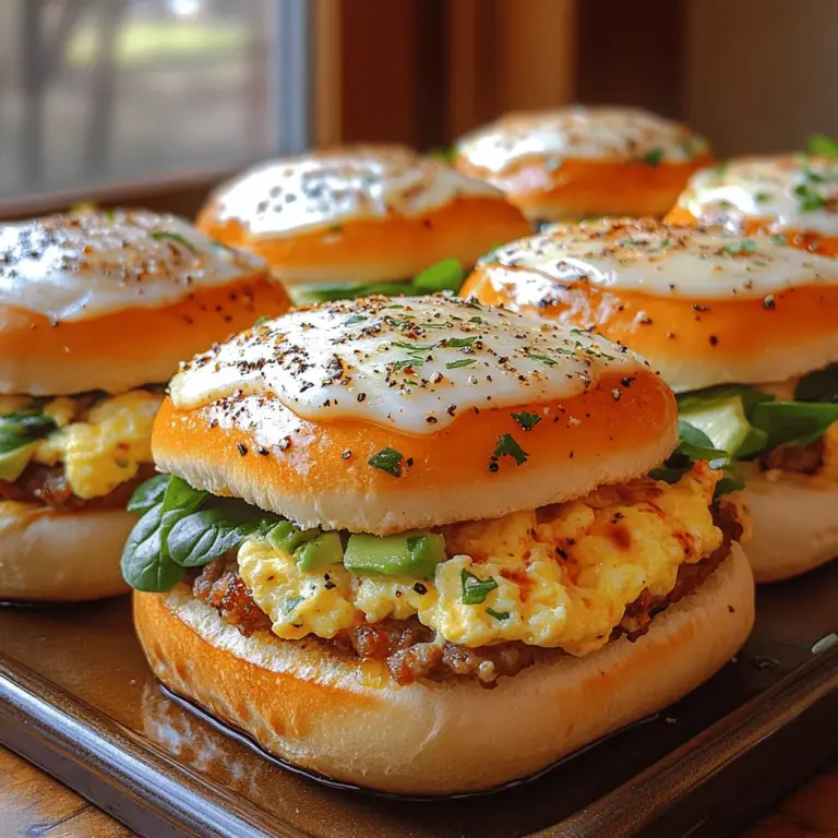 Breakfast is often hailed as the most important meal of the day, and what better way to start your morning than with a warm, savory breakfast slider? These delightful little sandwiches are not only a feast for the taste buds but also a convenient option for busy individuals and families on the go. Whether you're rushing to work or hosting a brunch gathering, breakfast sliders offer versatility that can cater to everyone’s preferences.