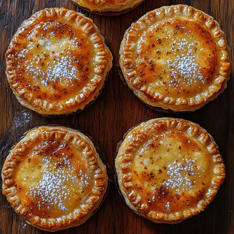 If you're on the hunt for a dessert that embodies the perfect balance of tangy and sweet, look no further than the delightful Baby Lemon Impossible Pies. These miniature treats are not just visually appealing; they also pack an incredible flavor punch that will leave your taste buds singing. The charm of these pies lies in their unique baking method, which transforms simple ingredients into a luscious custard-like filling surrounded by a tender crust, all in one go.
