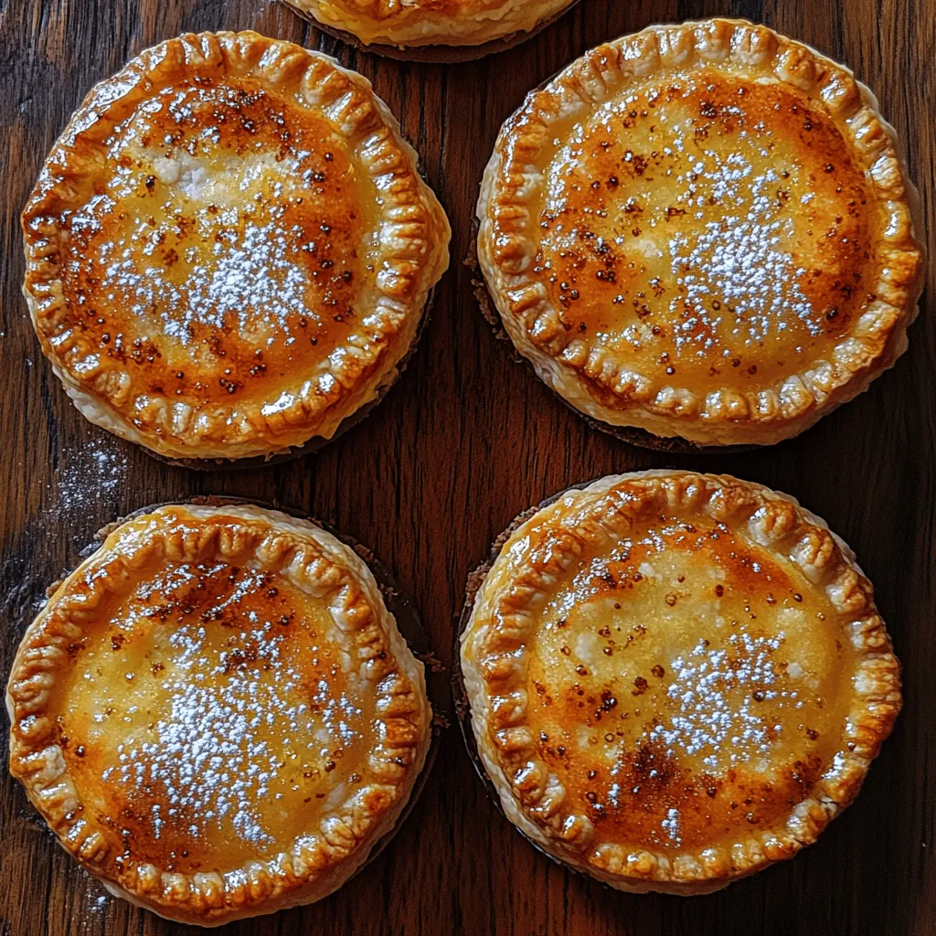 If you're on the hunt for a dessert that embodies the perfect balance of tangy and sweet, look no further than the delightful Baby Lemon Impossible Pies. These miniature treats are not just visually appealing; they also pack an incredible flavor punch that will leave your taste buds singing. The charm of these pies lies in their unique baking method, which transforms simple ingredients into a luscious custard-like filling surrounded by a tender crust, all in one go.