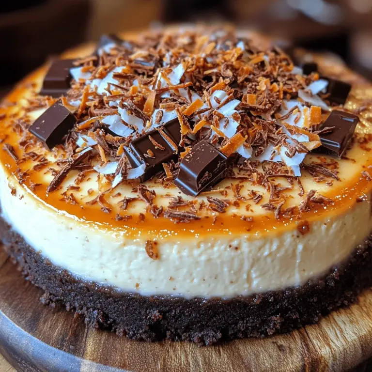 To create the perfect Samoan Delight Cheesecake, it’s important to understand the role each ingredient plays in the recipe. Each layer of this cheesecake brings unique flavors and textures, making it a truly special dessert.