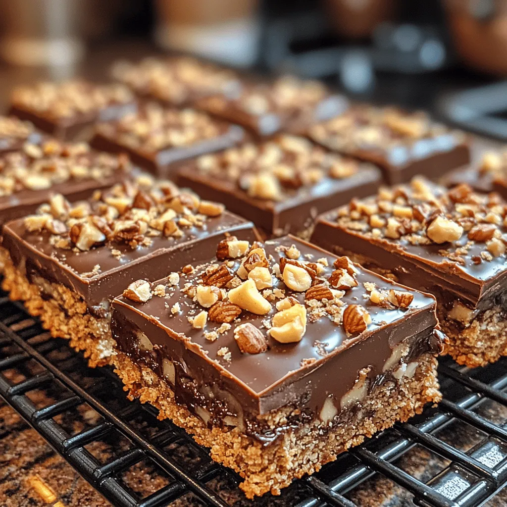 If you’re in search of a dessert that perfectly balances indulgence with comfort, look no further than Crunchy Toffee Chocolate Bliss Bars. These delightful treats are not just a feast for the eyes; they are a symphony of flavors and textures that will leave you craving more. With a crispy base, a gooey toffee layer, and a rich chocolate topping, these bars are the ultimate comfort food that combines nostalgia with modern indulgence.