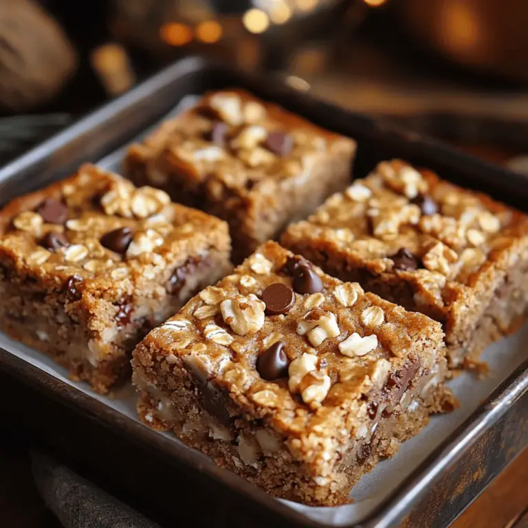 In the ever-evolving world of baking, cookie bars have surged in popularity, capturing the hearts (and taste buds) of dessert lovers everywhere. These delightful treats combine the comforting qualities of cookies with the ease of bars, making them an ideal choice for both novice and seasoned bakers. Among the vast array of cookie bar recipes, the Oatmeal Chocolate Chip Cookie Bars stand out as a classic that marries rich flavors and satisfying textures.