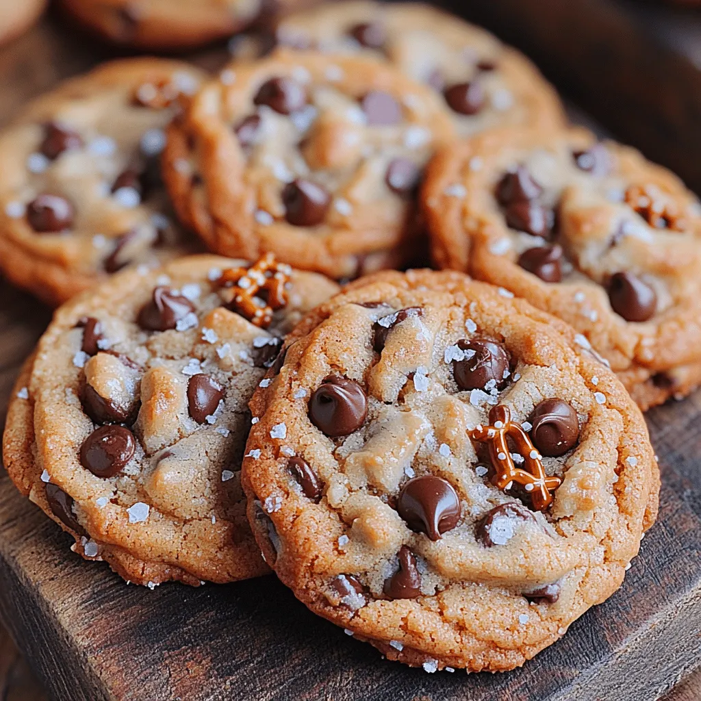 Welcome to the delightful world of baking with our Peanut Butter Pretzel Chocolate Chip Cookies. This unique recipe marries the creamy richness of peanut butter with the salty crunch of pretzels and the sweet indulgence of chocolate chips, creating a cookie that is both satisfying and utterly delicious. Whether you're hosting a gathering or simply craving a sweet treat, these cookies are sure to impress family and friends alike.