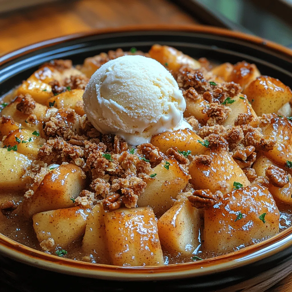Warm Apple Crumble Delight is not just a dessert; it's a nostalgic embrace of flavors and aromas that evoke memories of cozy family gatherings and crisp fall afternoons. The combination of tender, spiced apples nestled beneath a crunchy, buttery topping creates a comforting treat that is loved by many. This recipe shines particularly in the cooler months when the scent of baked apples and cinnamon wafts through the home, inviting everyone to the kitchen for a slice of warmth.