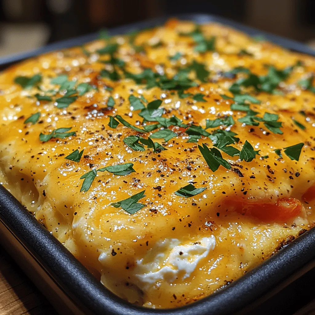 Are you searching for a delicious and nutritious dish that can effortlessly transition from breakfast to dinner? Look no further than our Cottage Cheese Egg Bake Delight. This easy-to-make recipe is a culinary gem, balancing the richness of cottage cheese and eggs with a medley of colorful vegetables. Not only is it packed with protein, making it an ideal choice for those focused on health, but it also offers a delightful flavor profile that is sure to satisfy your taste buds.