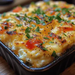 Are you searching for a delicious and nutritious dish that can effortlessly transition from breakfast to dinner? Look no further than our Cottage Cheese Egg Bake Delight. This easy-to-make recipe is a culinary gem, balancing the richness of cottage cheese and eggs with a medley of colorful vegetables. Not only is it packed with protein, making it an ideal choice for those focused on health, but it also offers a delightful flavor profile that is sure to satisfy your taste buds.