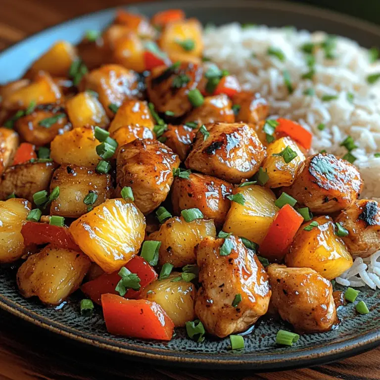 If you're in search of a flavorful dish that transports your taste buds to a tropical paradise, look no further than Tropical Pineapple Chicken Delight. This vibrant and delicious meal combines tender chicken with the sweet and tangy essence of pineapple, creating a harmonious balance of flavors. Originating from regions where pineapples flourish, this dish reflects the culinary traditions that celebrate fresh and locally sourced ingredients.