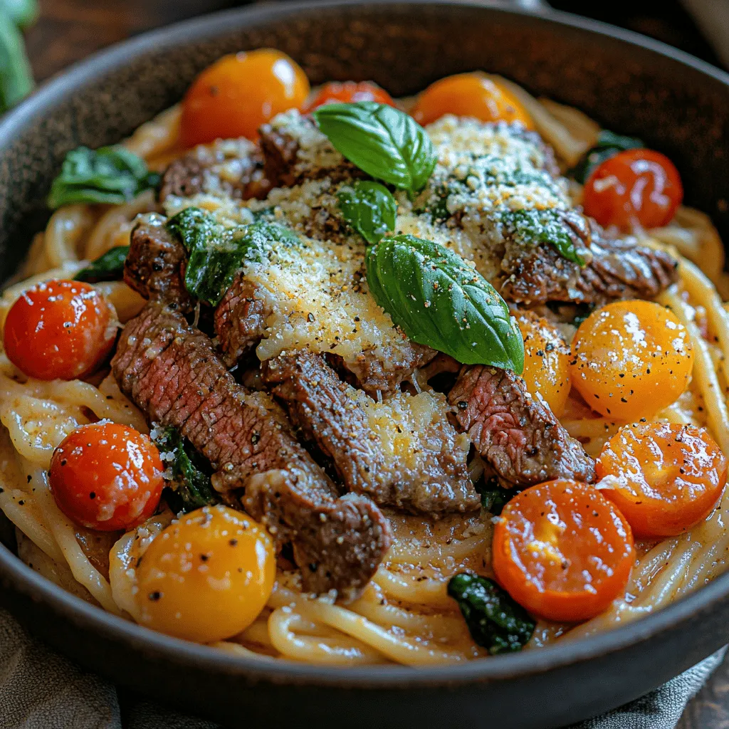 In the world of comfort food, pasta dishes hold a special place. Among them, Garlic Beef Pasta stands out for its delicious blend of flavors and simplicity in preparation. This dish combines tender beef sirloin, aromatic garlic, and a creamy sauce, all tossed with your choice of spaghetti or fettuccine. Perfect for a weeknight dinner or a special occasion, this recipe is sure to impress.