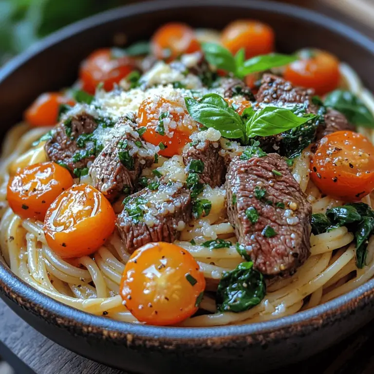 In the world of comfort food, pasta dishes hold a special place. Among them, Garlic Beef Pasta stands out for its delicious blend of flavors and simplicity in preparation. This dish combines tender beef sirloin, aromatic garlic, and a creamy sauce, all tossed with your choice of spaghetti or fettuccine. Perfect for a weeknight dinner or a special occasion, this recipe is sure to impress.