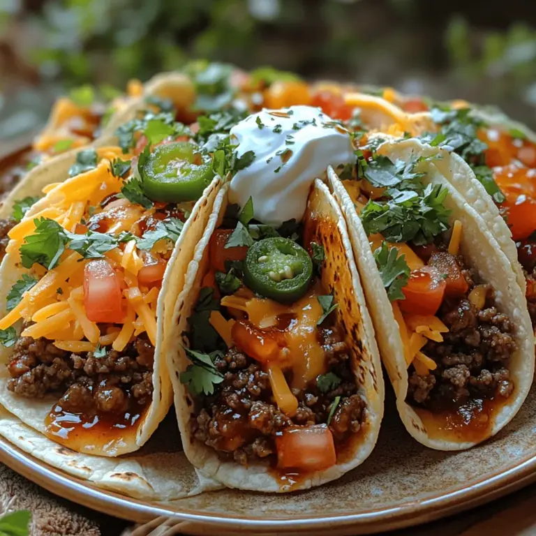 Tacos are a staple in many households, beloved for their versatility and the endless possibilities they offer. Among the myriad of taco recipes, the Sweet & Savory Garlic Butter Honey BBQ Beef Tacos stand out as a delightful fusion of flavors that excite the palate. This recipe marries the rich umami of beef with the sweetness of honey and the aromatic essence of garlic, resulting in a taco that is both satisfying and incredibly delicious.