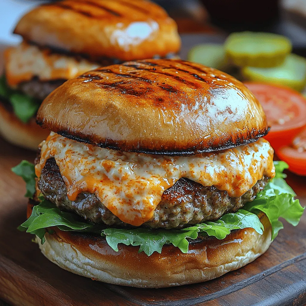 In recent years, gourmet stuffed burgers have taken the culinary world by storm, transforming the humble beef patty into an indulgent masterpiece. Among the various creative fillings that have surfaced, Pimento Cheese Stuffed Burgers stand out as a delicious fusion of flavors that pay homage to Southern culinary traditions. This recipe not only offers a unique twist on the classic burger but also showcases the rich, creamy goodness of Pimento cheese—a beloved staple in Southern cuisine.