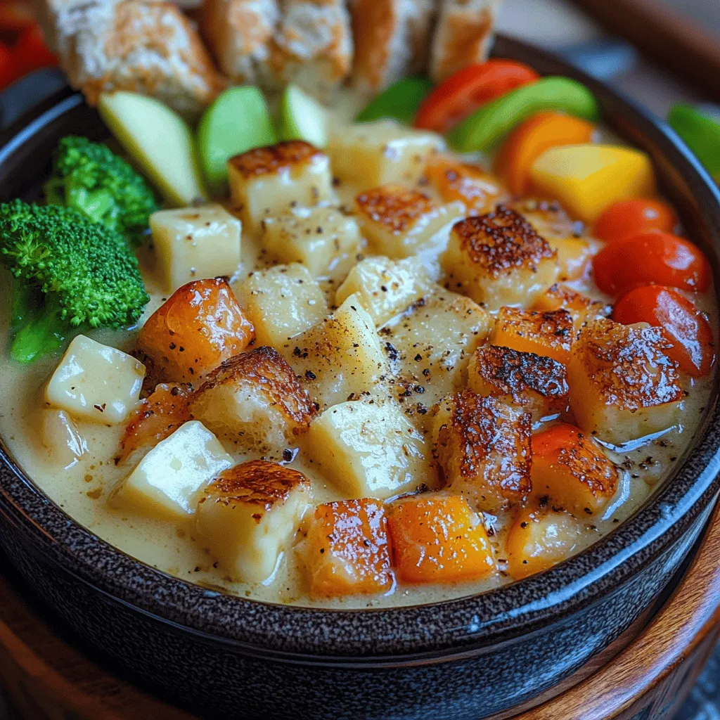 Fondue has long been celebrated as a delightful communal dining experience, bringing friends and family together around a bubbling pot of melted cheese. This interactive meal invites everyone to dip an array of delicious accompaniments into a rich, creamy concoction, fostering conversation and connection. Whether it's a cozy gathering on a chilly evening or a festive celebration, fondue creates an atmosphere of warmth and togetherness that is hard to replicate with other dining styles.