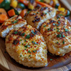 To achieve the perfect Crispy Parmesan Chicken with Garlic Sauce, it's essential to understand the key ingredients that contribute to its deliciousness. Here’s a closer look at the main components of this recipe: