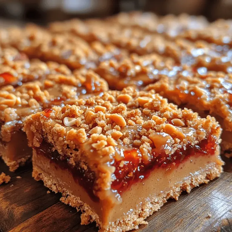 To create the perfect Peanut Butter and Jelly Bliss Bars, it’s essential to understand the core ingredients that contribute to their delightful flavor and texture. Each component plays a crucial role in making these bars not just delicious but also nutritious.