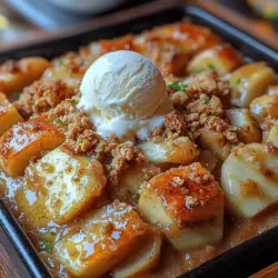 As the leaves change color and the air turns crisp, the craving for comforting, warm desserts becomes hard to resist. Among the myriad of delightful options, apple crumble stands out as a quintessential comfort food that evokes feelings of nostalgia and warmth. The combination of tender, spiced apples beneath a crunchy, buttery topping creates an indulgent experience that is perfect for sharing with loved ones or simply enjoying on a cozy night in.