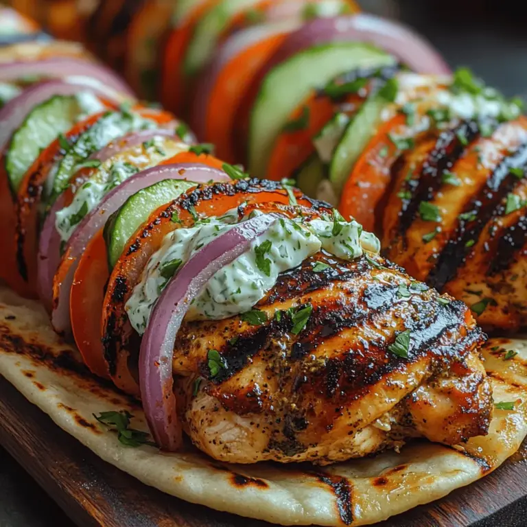Greek cuisine is a vibrant tapestry woven with history, tradition, and the bounties of the Mediterranean. Rich in flavors and aromas, each dish tells a story of the region's agricultural heritage and cultural practices. One dish that stands out as a quintessential embodiment of Greek culinary artistry is the Chicken Gyros. This beloved street food is not just a meal; it's an experience that transports you to the bustling streets of Athens or the sun-drenched islands of the Aegean.