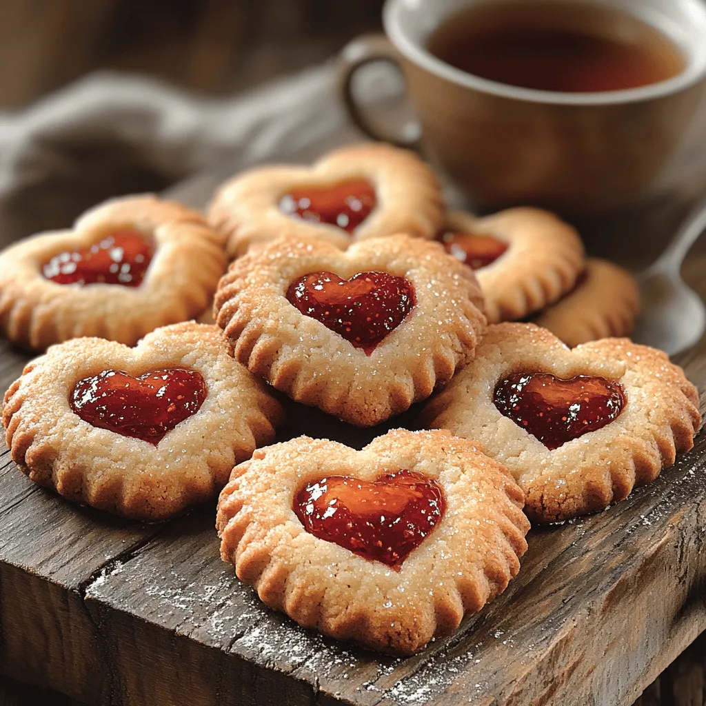 Sweetheart Jam Cookies are a delightful treat that perfectly combines the sweetness of jam with the buttery goodness of a cookie. These charming confections are not only a testament to baking skill but also a symbol of love and affection, making them a popular choice for special occasions. Whether it's a romantic gesture for Valentine's Day or a heartfelt gift for a loved one, these cookies encapsulate the essence of warmth and joy, bringing people together through shared moments over sweet delights.