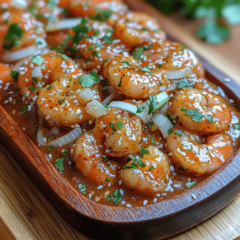 If you're in search of a dish that tantalizes the taste buds and brings the perfect balance of sweet and spicy flavors to your dinner table, look no further than Sweet and Spicy Honey Garlic Shrimp. This dish has gained popularity not only for its incredible taste but also for its versatility; it’s perfect for quick weeknight dinners, yet elegant enough to impress guests at special gatherings. The combination of succulent shrimp, a sticky honey glaze, and a hint of heat makes this dish a favorite among seafood lovers and those who enjoy a delightful culinary experience.