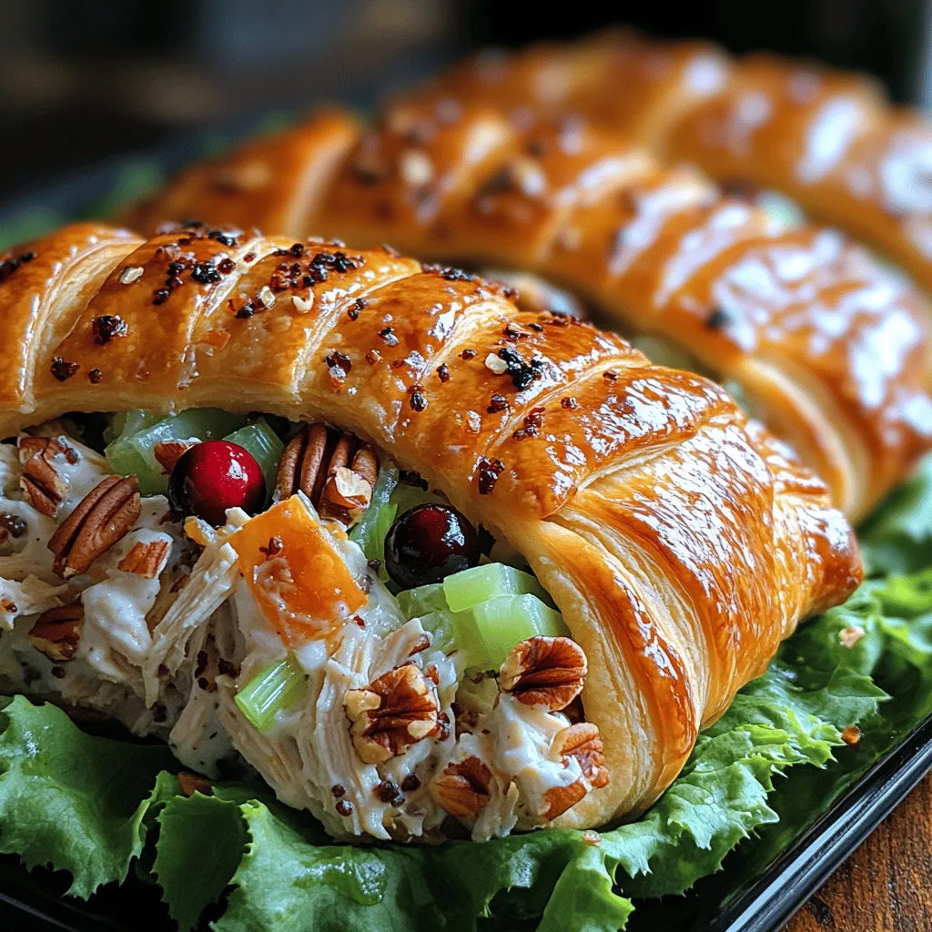 In the world of quick and delicious meal solutions, few dishes have achieved the iconic status of chicken salad. Its versatility as a standalone dish, a sandwich filling, or an appetizer makes it a beloved staple in kitchens across the globe. Paired with the flaky, buttery goodness of crescent rolls, Chicken Salad Crescent Rolls Delight emerges as a delightful twist on traditional chicken salad. This recipe is not just a meal; it’s a culinary experience that brings together flavor, convenience, and visual appeal, making it suitable for a variety of occasions—from casual lunches to festive gatherings.