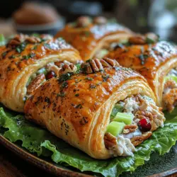 In the world of quick and delicious meal solutions, few dishes have achieved the iconic status of chicken salad. Its versatility as a standalone dish, a sandwich filling, or an appetizer makes it a beloved staple in kitchens across the globe. Paired with the flaky, buttery goodness of crescent rolls, Chicken Salad Crescent Rolls Delight emerges as a delightful twist on traditional chicken salad. This recipe is not just a meal; it’s a culinary experience that brings together flavor, convenience, and visual appeal, making it suitable for a variety of occasions—from casual lunches to festive gatherings.