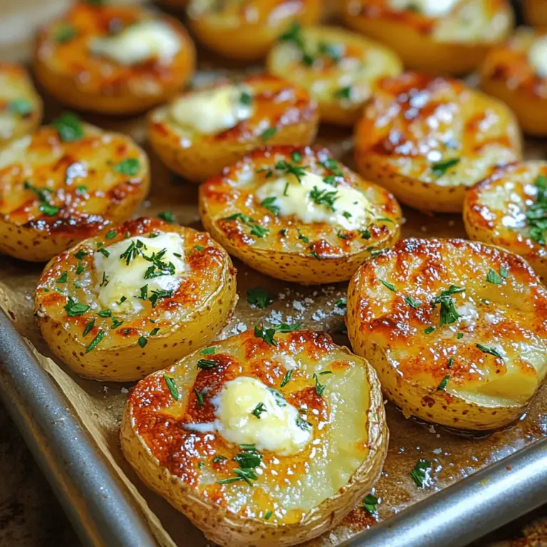 Crispy garlic butter potatoes are not just another side dish; they are a culinary delight that can transform any meal into an extraordinary dining experience. The combination of perfectly cooked potatoes, rich garlic butter, and aromatic herbs creates a flavor profile that is both comforting and sophisticated. Whether you are serving them alongside a succulent roast chicken, grilled fish, or simply enjoying them as a snack, these crispy potatoes are sure to satisfy your taste buds and leave a lasting impression.