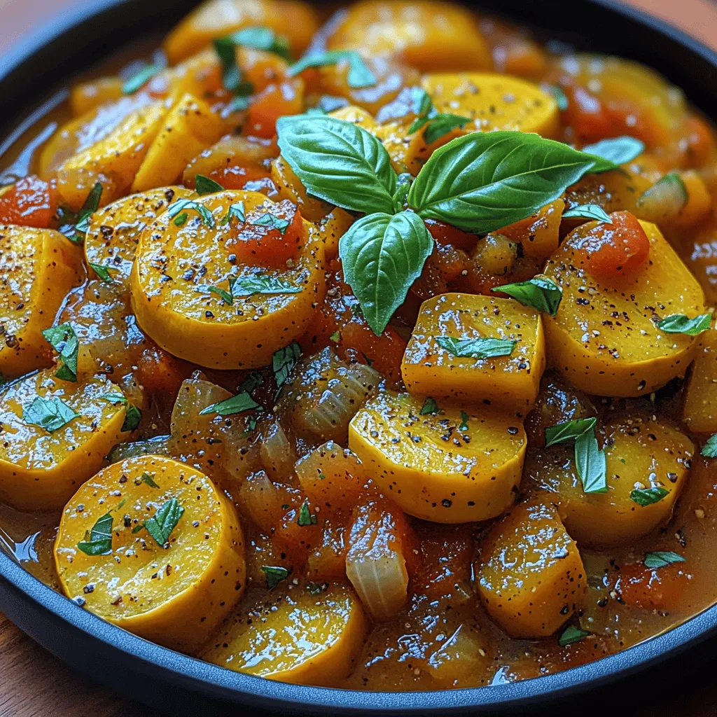 The magic of Heavenly Harvest Stewed Squash lies in its carefully selected ingredients. Each component plays a crucial role in crafting a dish that is not only delicious but also packed with nutrients.