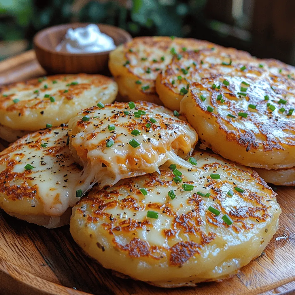 If you’re in the mood for a dish that beautifully marries comfort food with indulgent flavors, look no further than Cheesy Delight Stuffed Potato Pancakes. These delectable creations are not just your average potato pancakes; they are stuffed with a rich, cheesy filling that elevates them to a whole new level of deliciousness. Whether served as a tantalizing appetizer at your next gathering or as a satisfying main dish for a family dinner, these pancakes are sure to impress.