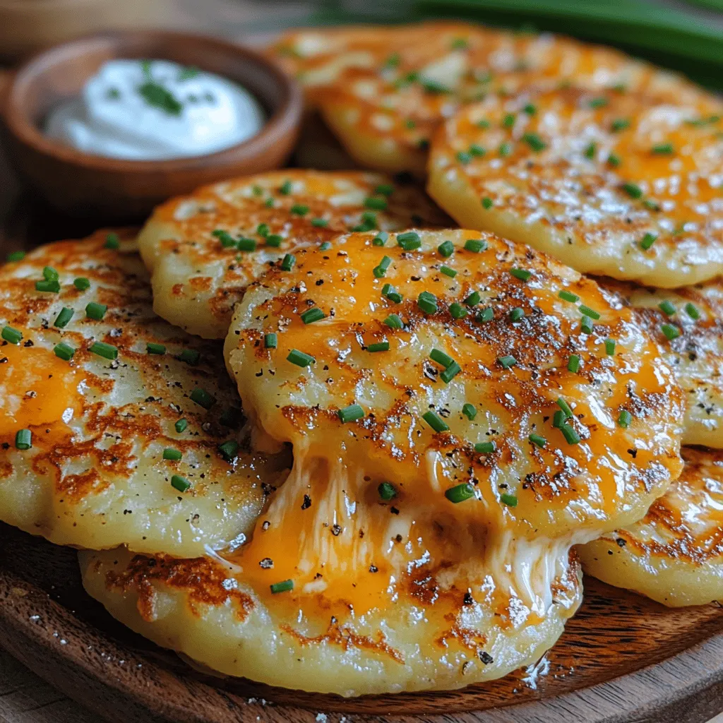 If you’re in the mood for a dish that beautifully marries comfort food with indulgent flavors, look no further than Cheesy Delight Stuffed Potato Pancakes. These delectable creations are not just your average potato pancakes; they are stuffed with a rich, cheesy filling that elevates them to a whole new level of deliciousness. Whether served as a tantalizing appetizer at your next gathering or as a satisfying main dish for a family dinner, these pancakes are sure to impress.