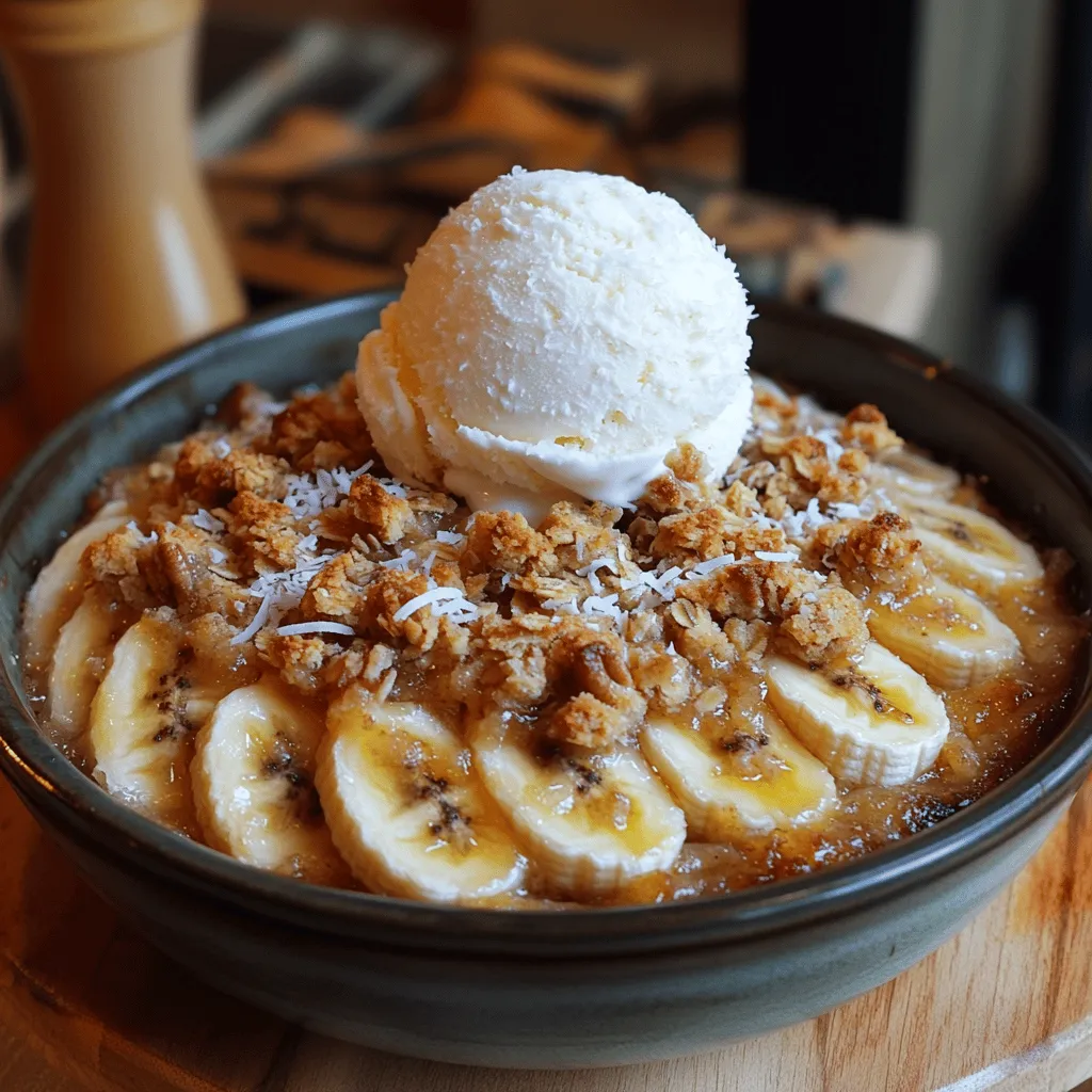 When it comes to comforting desserts, few dishes can rival the warm and indulgent experience of a banana crumble. This delightful dessert combines the natural sweetness of ripe bananas with a crumbly, buttery topping, creating a dessert that is as satisfying to make as it is to enjoy. The Heavenly Banana Crumble recipe stands out not only for its simplicity but also for the rich flavors that come together to create a dish that can brighten any day. Whether you’re looking for a cozy treat to share with family on a chilly evening or a sweet ending to a gathering with friends, this banana crumble is sure to impress.