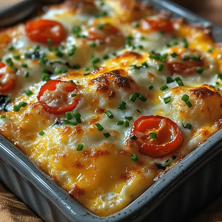 To create the perfect creamy cottage cheese egg bake, it’s essential to understand the key ingredients and their nutritional benefits. Each component plays a crucial role not only in flavor and texture but also in contributing to a balanced and wholesome meal.
