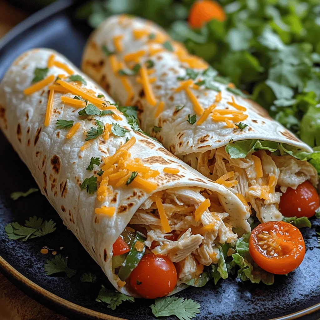 Understanding the essential ingredients of Quick & Zesty Chicken Ranch Wraps is crucial. Each element contributes to the overall taste and texture, making it a well-rounded dish that’s not only delicious but also nutritious. Here’s what you’ll need: