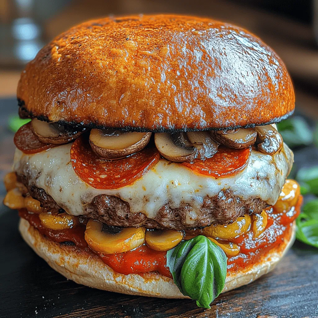 The culinary world is no stranger to innovative mashups that push the boundaries of traditional dishes, and one of the most delightful combinations to emerge in recent years is the pizza burger. This exciting fusion marries the beloved flavors of pizza with the hearty satisfaction of a burger, creating a dish that is as indulgent as it is delicious. Among the standout variations is the Monster Pepperoni and Mushroom Pizza Burger, a recipe that tantalizes the taste buds and excites the senses.