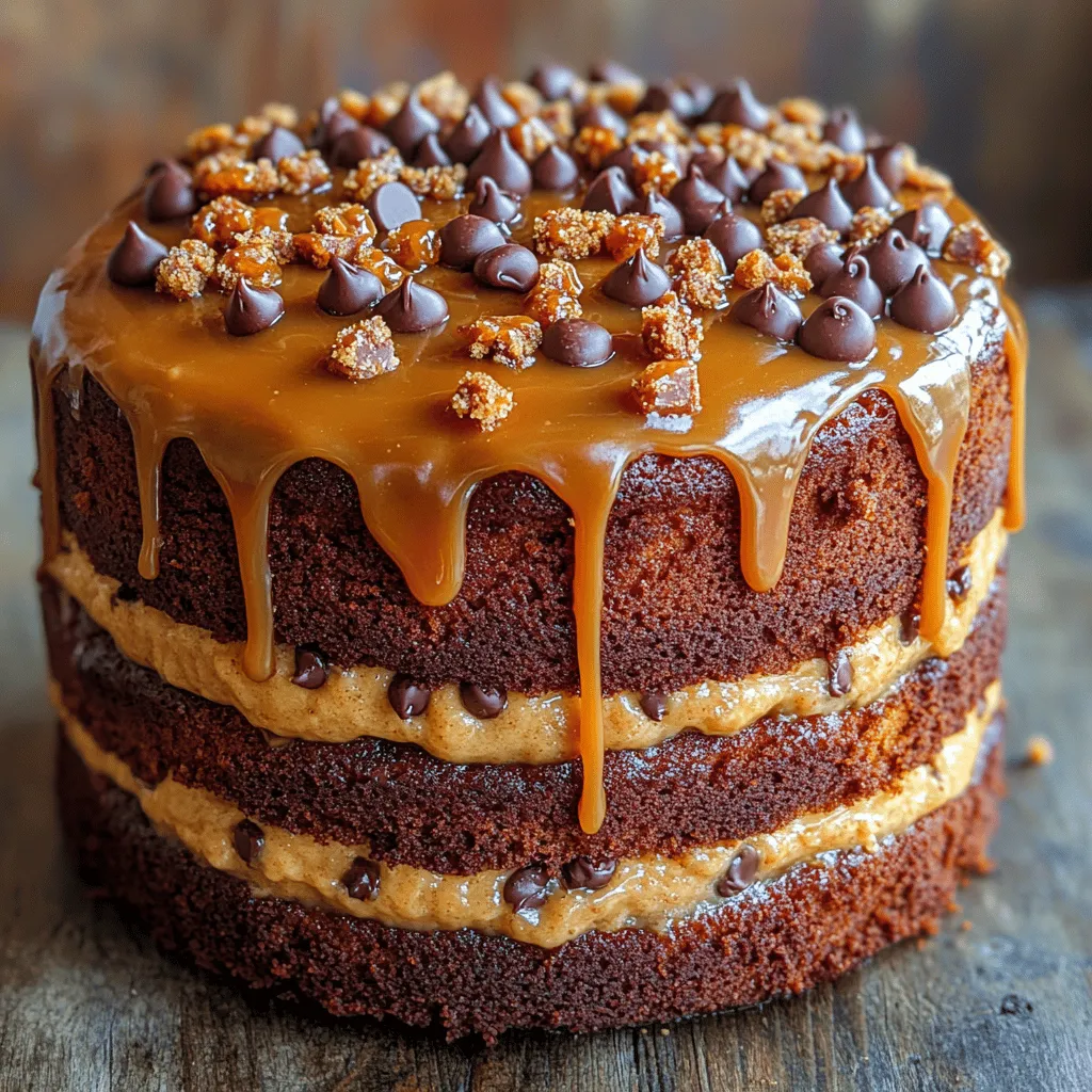 If you're in search of a show-stopping dessert that perfectly balances indulgence and flavor, look no further than the Caramel Toffee Crunch Cake. This delightful cake is a wonderful addition to any celebration, be it a birthday, anniversary, or holiday gathering. The combination of rich caramel, crunchy toffee, and luscious chocolate creates a symphony of flavors that will captivate your taste buds and impress your guests.