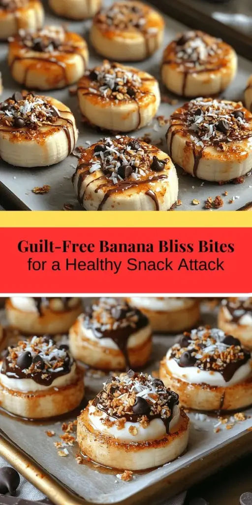 Satisfy your sweet tooth without the guilt with Banana Bliss Bites—your new favorite frozen treat! These easy-to-make snacks combine creamy banana, protein-packed Greek yogurt, and a crunch of granola for a deliciously healthy option. Perfect for kids and adults alike, they make a fantastic post-workout boost or a refreshing dessert on warm days. Plus, with customizable toppings and flavor options, every batch is a delightful surprise. Enjoy a tasty, nutritious snack that keeps cravings at bay!