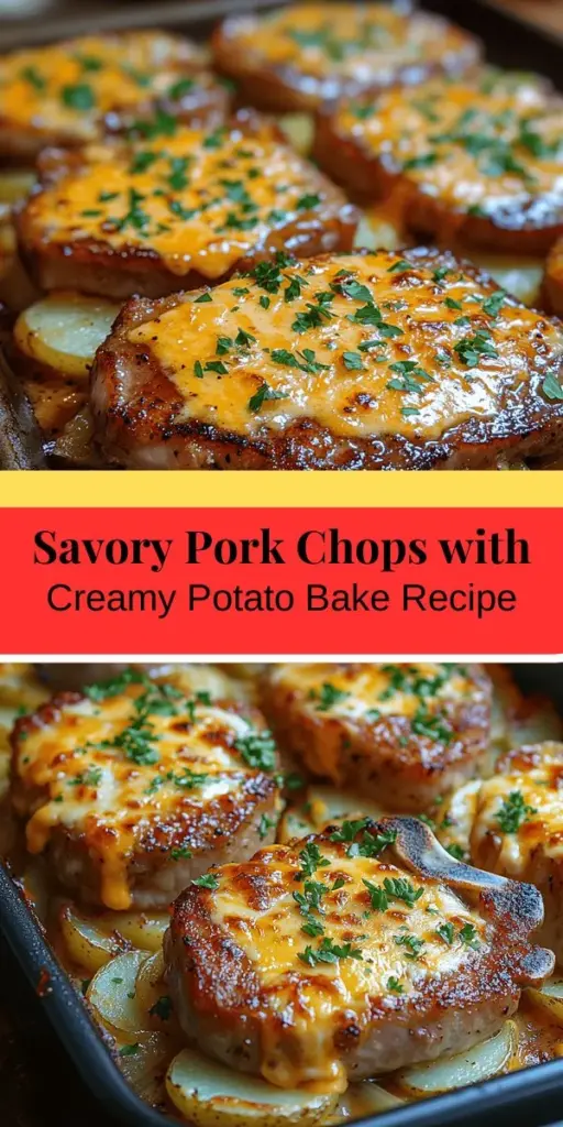Indulge in the heartwarming flavors of savory pork chops paired with creamy potato bake, a dish that transforms any meal into a delightful experience. Learn how to select the best ingredients, from juicy bone-in pork chops to the creamy richness of heavy cream and seasoned potatoes. Follow our step-by-step guide to achieve perfectly browned pork and creamy, flavorful potatoes. This recipe is sure to impress at your next family gathering or cozy dinner.