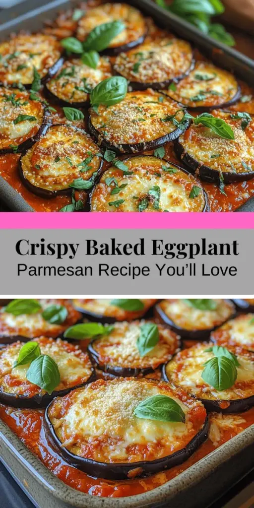 Discover the delicious twist on a classic Italian dish with this Crispy Baked Eggplant Parmesan Delight. This comprehensive guide walks you through selecting the freshest eggplants, preparing them to reduce bitterness, and crafting a lighter version of this beloved recipe. Learn the art of breading, baking, and layering for that perfect golden finish. With its crispy texture and rich flavor, this healthier take on Eggplant Parmesan is sure to be a hit at your next family dinner or gathering!