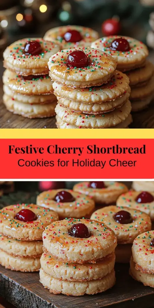 Get ready to elevate your holiday baking with Festive Maraschino Cherry Shortbread Cookies! These delicious treats combine the rich, buttery goodness of classic shortbread with the sweet-tart burst of maraschino cherries, all topped with festive sprinkles. Discover the history of shortbread, learn how to make these cookies step-by-step, and enjoy the nostalgia and joy of sharing them with family and friends. Perfect for holiday gatherings or as thoughtful gifts!
