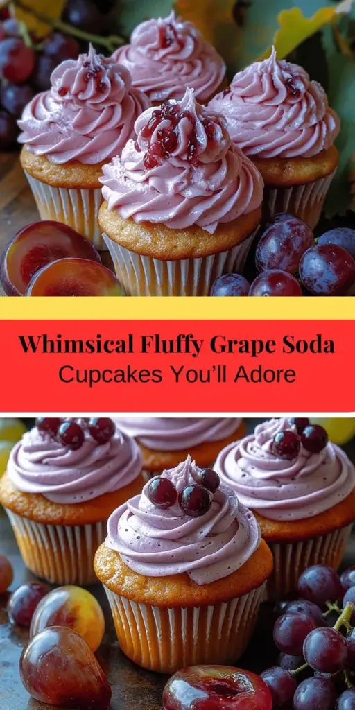 Discover the whimsical delight of Fluffy Grape Soda Cupcakes with this easy recipe that brings a nostalgic twist to your dessert table. These light and airy treats are infused with the bubbly sweetness of grape soda, making them perfect for any occasion. With simple ingredients and straightforward steps, even novice bakers can whip up a batch in no time. Bring back fond memories and create new ones with these fun and flavorful cupcakes that are sure to impress!