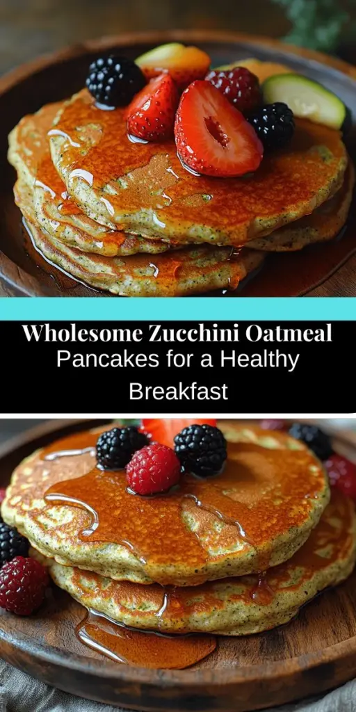 Elevate your breakfast game with Zucchini Oatmeal Pancakes Delight! This delicious recipe combines the fluffiness of pancakes with the health benefits of zucchini and oats, making it a nutritious choice for busy mornings or leisurely weekends. Packed with vitamins, fiber, and flavor, these pancakes are easy to prepare and sure to please the whole family. Discover how to create this wholesome treat, complete with serving ideas and topping options for a delightful breakfast experience. Enjoy a fantastic meal that supports a healthy lifestyle!
