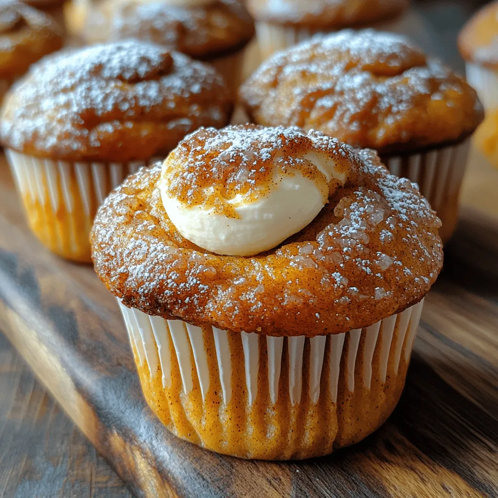 Pumpkin Cream Cheese Muffins Delight