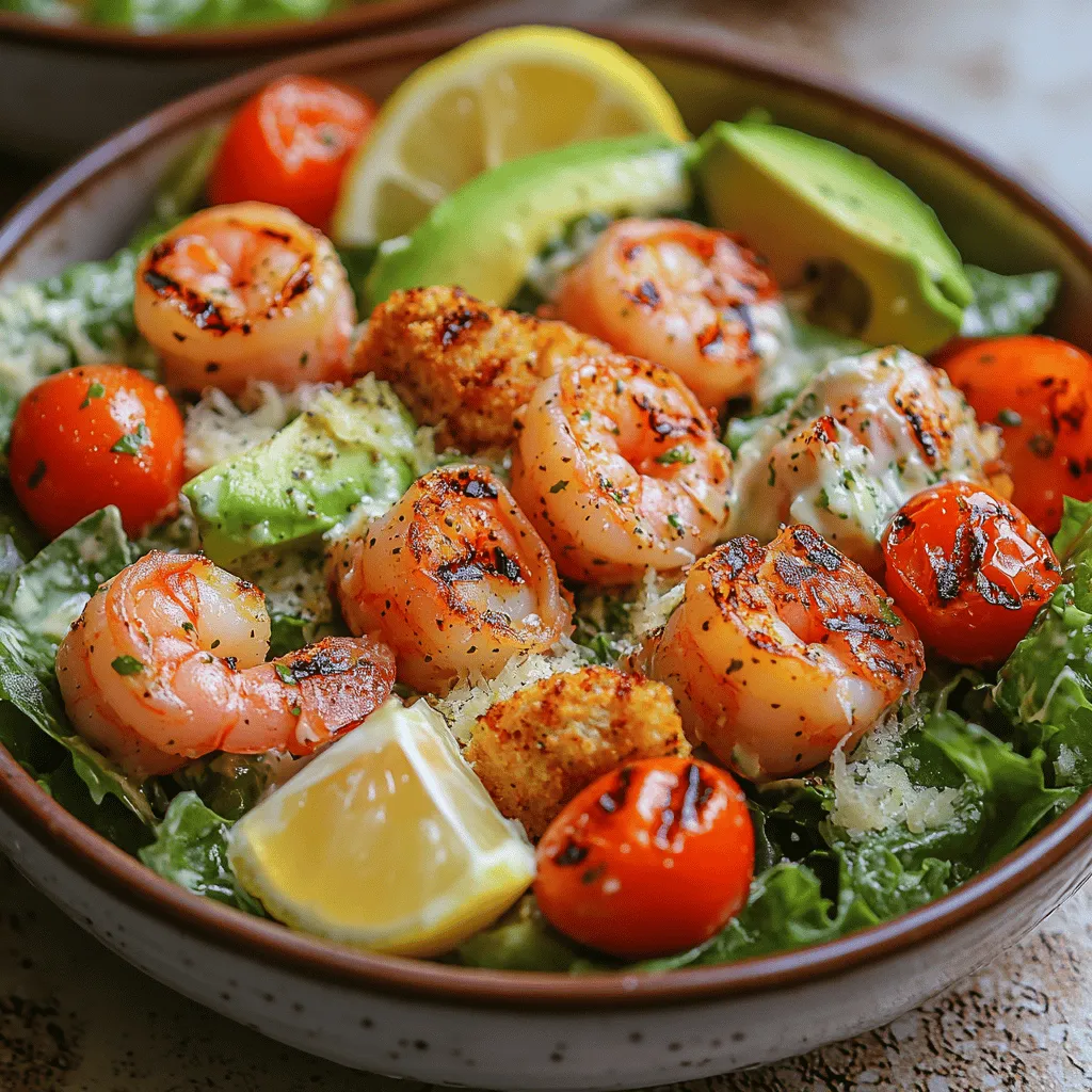 When it comes to enjoying a hearty meal like Grilled Shrimp Caesar Bowls, understanding the nutritional content can help you appreciate the health benefits each ingredient brings. Let’s break down the nutritional profile of this delicious dish.