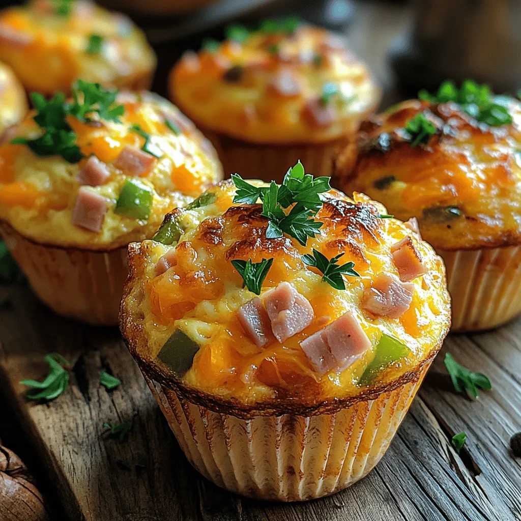 Egg muffins have become a beloved meal option for busy individuals seeking a quick, nutritious breakfast that doesn’t compromise on flavor. These delightful morsels are not only easy to prepare but also incredibly versatile, allowing for a variety of ingredients to suit personal tastes and dietary preferences. With the rising trend of healthy eating, incorporating protein and vegetables into breakfast has never been more important. For those looking to kick-start their day with a nutritious meal, Savory Ham & Cheese Egg Muffins stand out as a fantastic choice.