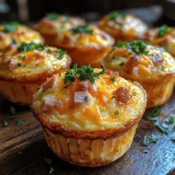 Egg muffins have become a beloved meal option for busy individuals seeking a quick, nutritious breakfast that doesn’t compromise on flavor. These delightful morsels are not only easy to prepare but also incredibly versatile, allowing for a variety of ingredients to suit personal tastes and dietary preferences. With the rising trend of healthy eating, incorporating protein and vegetables into breakfast has never been more important. For those looking to kick-start their day with a nutritious meal, Savory Ham & Cheese Egg Muffins stand out as a fantastic choice.