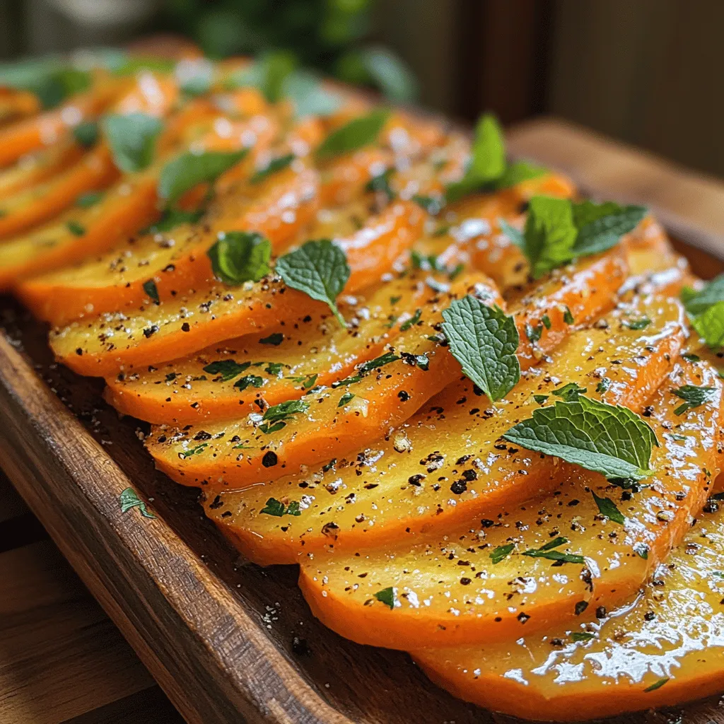 If you're looking for a refreshing and nutritious dish that can elevate any meal, look no further than Lemon Glazed Carrot Ribbons. This vibrant recipe combines the earthiness of fresh carrots with the zesty brightness of lemon, creating a side dish that is not only visually appealing but also packed with flavor. The dish is perfect for those who appreciate the art of cooking with fresh ingredients and want to incorporate more vegetables into their diet without sacrificing taste.