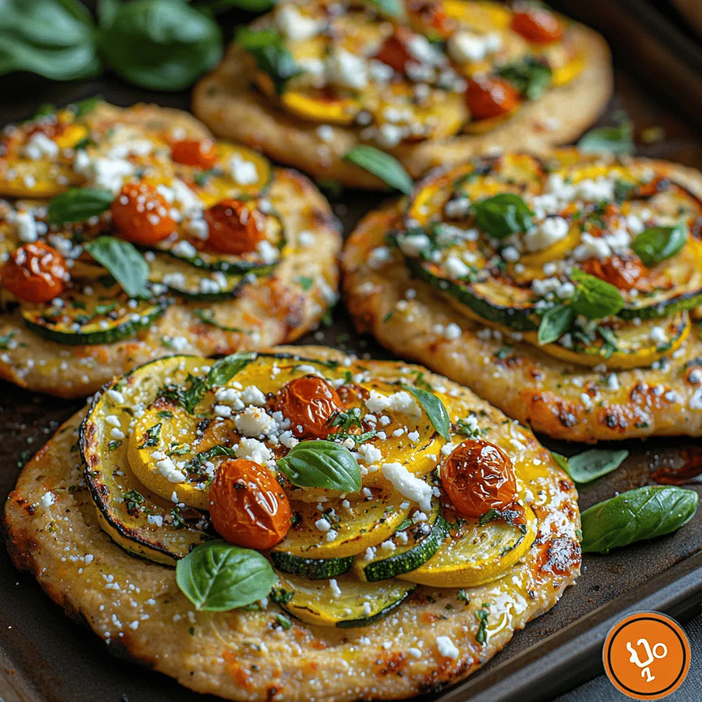 As the seasons shift and warm weather beckons, the concept of seasonal cooking becomes increasingly appealing. Embracing the bounty of fresh vegetables not only enhances our meals but also nourishes our bodies with essential nutrients. One dish that perfectly embodies this philosophy is the <strong>Summer Glow Veggie Flatbread</strong>. This vibrant and healthy meal option is ideal for the sunny months, offering a delightful medley of flavors and textures that make it a hit at any gathering.” /></p>
</p>
<h3>Importance of Even Roasting and Stirring During the Cooking Process</h3>
</p>
<p>When preparing the Summer Glow Veggie Flatbread, achieving even roasting of the vegetables is crucial. This not only enhances the flavor but ensures a delightful texture. Begin by preheating your oven to 400°F (200°C). Spread the chopped bell peppers, zucchini, and red onion evenly on a baking sheet. Avoid overcrowding, as this can lead to steaming rather than roasting.</p>
</p>
<p>During the roasting process, stir the vegetables halfway through to promote uniform cooking. This practice allows each piece to caramelize beautifully, developing that sweet, rich flavor that only roasted vegetables can offer. Aim for a golden-brown color and a tender texture, which indicates that they are ready to be removed from the oven.</p>
</p>
<h3>Assembling the Flatbreads</h3>
</p>
<p>Assembling your Summer Glow Veggie Flatbread is where the magic happens, transforming individual ingredients into a cohesive, flavorful dish. Start with your flatbread base—store-bought or homemade—placed on a baking tray lined with parchment paper to prevent sticking.</p>
</p>
<p>1. <strong>Spread the Base</strong>: Begin by spreading a thin layer of hummus or pesto on the flatbread. This not only adds moisture but also serves as a flavor base that complements the vegetables.</p>
</p>
<p>2. <strong>Layering Ingredients</strong>: Next, layer the roasted vegetables evenly over the flatbread. Aim for a balanced distribution so that every bite is filled with flavor. The sweet bell peppers, tender zucchini, and caramelized onions should be placed in a way that showcases their vibrant colors.</p>
</p>
<p>3. <strong>Add Spinach and Feta</strong>: For the finishing touch, add a generous handful of fresh spinach. The spinach will wilt during baking, enhancing the dish’s texture. Crumble feta cheese over the top to provide a creamy, tangy contrast to the roasted vegetables. The saltiness of the feta complements the sweetness of the veggies beautifully, creating a well-rounded flavor profile.</p>
</p>
<h3>Final Baking: Bringing It All Together</h3>
</p>
<p>Once your flatbread is assembled, it’s time for the final bake. Place the tray in the preheated oven and bake for about 10-15 minutes, or until the spinach has wilted and the feta cheese has softened without melting completely. You want the feta to retain some of its form for that perfect bite—creamy yet crumbly.</p>
</p>
<p>The desired outcome for your flatbread should be a crispy base with warm, flavorful toppings. The edges of the flatbread should be slightly golden, while the center remains warm and inviting. The contrast in textures—crunchy base versus tender toppings—creates a delightful eating experience.</p>
</p>
<h3>Serving Suggestions</h3>
</p>
<p>Now that your Summer Glow Veggie Flatbread is baked to perfection, it’s time to serve it up. Here are some creative serving suggestions to elevate your dish:</p>
</p>
<p>– <strong>Garnishing</strong>: Drizzle with fresh basil pesto or a balsamic reduction for a burst of flavor and an elegant touch. A sprinkle of freshly cracked black pepper or a dash of red pepper flakes can add a delightful kick.</p>
</p>
<p>– <strong>Pairing Options</strong>: This flatbread pairs well with a light salad, such as a lemony arugula salad, or a side of tzatziki for a refreshing dip. For beverages, consider serving with iced herbal tea or a crisp white wine to complement the vibrant flavors.</p>
</p>
<p>– <strong>Presentation Tips</strong>: For gatherings, slice the flatbread into smaller pieces for easy sharing. Arrange the pieces on a rustic wooden board or a colorful platter. Consider adding some fresh vegetable crudités or olives on the side for an appealing presentation that speaks to the dish’s Mediterranean roots.</p>
</p>
<h3>Nutritional Benefits of the Summer Glow Veggie Flatbread</h3>
</p>
<p>The Summer Glow Veggie Flatbread is not only delicious but also packed with nutritional benefits. Each serving is a colorful blend of vegetables, providing an array of vitamins and minerals essential for a balanced diet.</p>
</p>
<p>– <strong>Calories and Macronutrients</strong>: A single serving of this flatbread typically contains around 250-300 calories, depending on the specific ingredients used. The inclusion of fresh vegetables contributes dietary fiber, which aids in digestion and promotes a feeling of fullness.</p>
</p>
<p>– <strong>Protein and Fats</strong>: The feta cheese adds a source of protein and healthy fats, while the vegetables provide a wealth of vitamins such as A, C, and K. Using whole grain flatbread increases the fiber content, making this a wholesome meal option.</p>
</p>
<p>– <strong>Plant-Based Benefits</strong>: This recipe aligns perfectly with plant-based eating principles. By incorporating a variety of vegetables, you’re not only boosting your nutrient intake but also enjoying a dish that can fit into various dietary preferences, including vegetarian and Mediterranean diets.</p>
</p>
<h3>Conclusion</h3>
</p>
<p>The Summer Glow Veggie Flatbread is a delightful dish that perfectly embodies the essence of summer cooking. Its vibrant colors, fresh flavors, and nutritional benefits make it an excellent choice for a healthy meal. Embracing seasonal ingredients helps to create meals that are both delicious and satisfying, encouraging creativity in the kitchen.</p>
</p>
<p>As you explore this recipe, remember that cooking is not just about feeding yourself but also about sharing joy and health with family and friends. So, gather your loved ones, whip up this vibrant flatbread, and enjoy the process of creating and sharing healthy meals together. Dive into the experience of cooking and don’t hesitate to make it your own by experimenting with different vegetables or toppings. Happy cooking!</p>
</div>