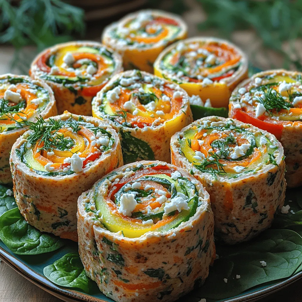 Welcome to the vibrant culinary world of Colorful Veggie Hummus Pinwheels, a dish that perfectly embodies the principles of nutrition and creativity. These pinwheels are not just a feast for the eyes; they also offer a delightful blend of flavors and textures that are sure to satisfy any palate. Whether you are preparing a quick snack, a healthy lunch, or an eye-catching appetizer for your next gathering, this recipe is designed to impress.
