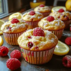 Welcome to the delightful world of baking, where the aroma of freshly baked goods fills your kitchen and the taste of homemade treats brings joy to your palate. Today, we are diving into the vibrant flavors of Zesty Raspberry Lemon Bliss Muffins. These scrumptious muffins are not just a treat for the taste buds; they are a celebration of fresh ingredients and a perfect balance of sweetness and tanginess. Bursting with the essence of juicy raspberries and the zesty brightness of lemons, these muffins make an ideal choice for breakfast, an energizing snack, or even a light dessert.