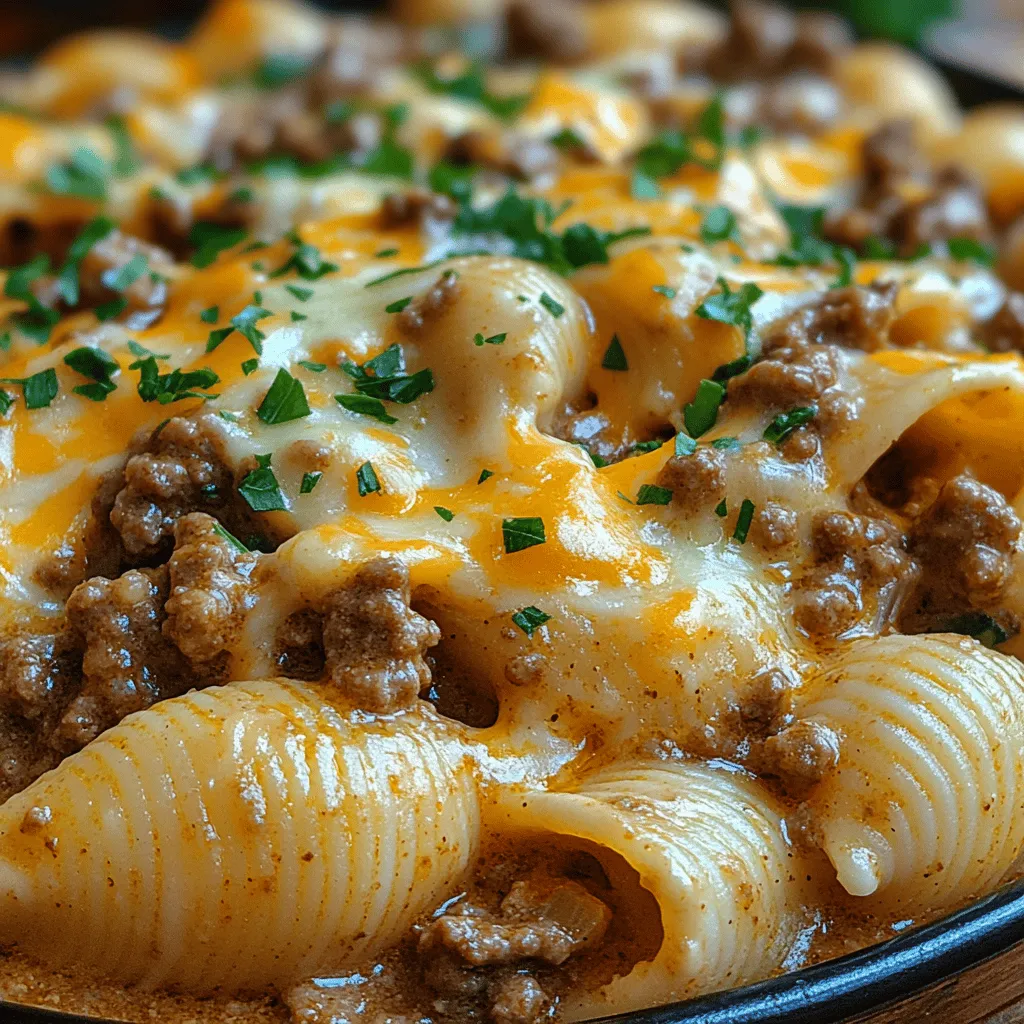When the weather turns chilly or the days get hectic, there’s nothing quite like a bowl of Comforting Creamy Beef and Shells to warm the heart and satisfy the appetite. This dish is the epitome of comfort food, making it perfect for family dinners and gatherings alike. The creamy texture paired with savory beef and pasta creates a delightful experience that beckons everyone to the dinner table.